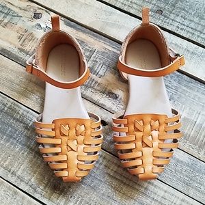 Tan sandals